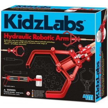 Набор для экспериментов 4M KidzLabs Гидравлическая рука (00-03414)