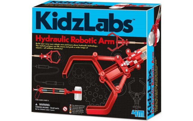 Набор для экспериментов 4M KidzLabs Гидравлическая рука (00-03414)