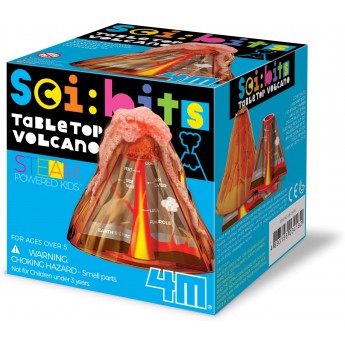 Набір для дослідів 4M Sci: Bits Настільний вулкан (00-03418)