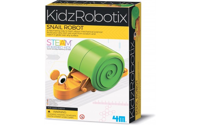 Набор-конструктор 4M KidzRobotix Робот-улитка (00-03433)