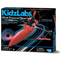 Набор-конструктор 4M KidzLabs Гоночная машина на энергии ветра (00-03437)