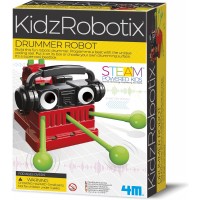 Набір-конструктор 4M KidzRobotix Робот-барабанщик (00-03442)