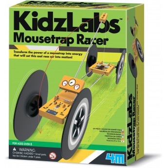 Набор-конструктор 4M KidzLabs Собери гоночную мышеловку (00-03908)