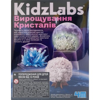 Набор для опытов 4M KidzLabs Выращивание кристаллов (00-03917/EU/ML)