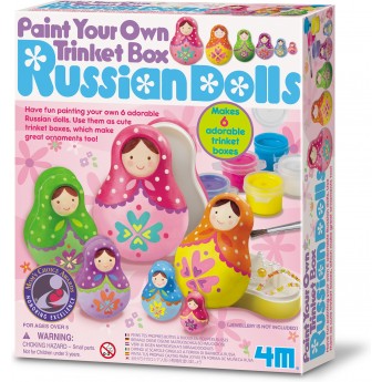 Набор для творчества 4M Crafts Раскраска мини-шкатулок (00-04617)