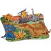 3D-пазл с фигурками 4M Thinking Kits Динозавры (00-04668) title=