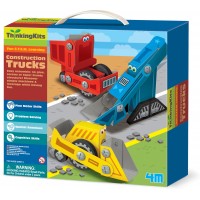 Набор для творчества 4M Thinking Kits Строительная техника из картона (00-04673)