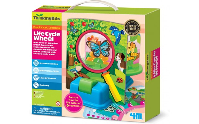 Дитячий набір 4M Thinking Kits Життєвий цикл тварин і рослин (00-04693)