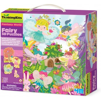 3D-пазл с фигурками 4M Thinking Kits Феи (00-04717)