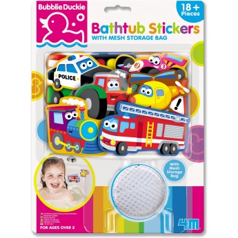 Наклейки в ванную 4M Bubblie Duckie Транспорт (00-04748)