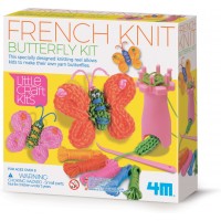 Набор для творчества 4M Little Crafts Французское вязание Бабочки (00-04765)