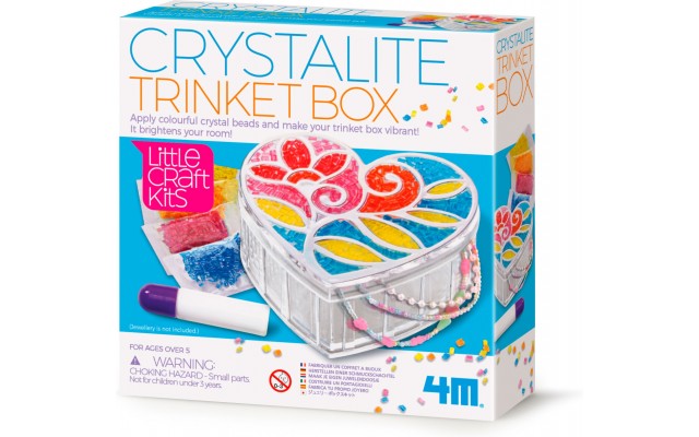 Набір для творчості 4M Little Crafts Шкатулка з бісерною мозаїкою (00-04768)