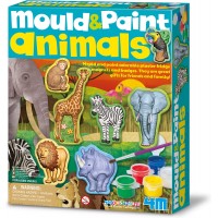 Набір для творчості 4M Mould&Paint Магніти з гіпсу Зоопарк (00-04775)