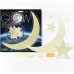 Набір сяючих наклейок 4M серії Glowing Imaginations Місяць і зірки (00-05215) title=