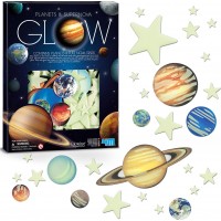 Набор сияющих наклеек 4M Glowing Imaginations Планеты и звезды (00-05631)