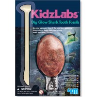Набор для раскопок 4M KidzLabs Светящиеся зубья акулы (00-05918)