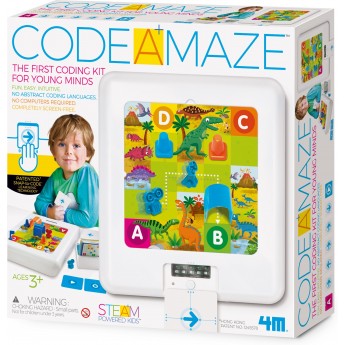 Набір для навчання програмуванню 4M Code-A-Maze (00-06801)