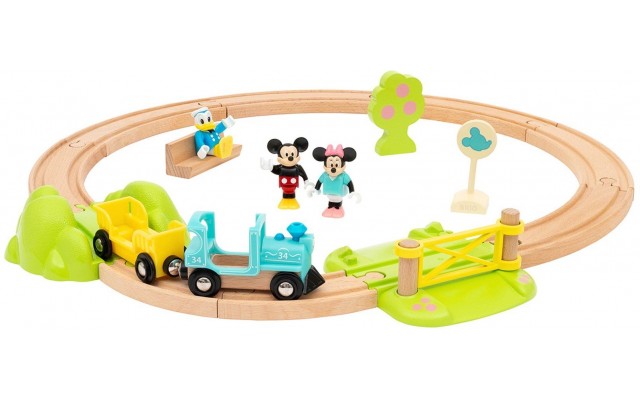 Дерев'яна залізниця BRIO Mickey Mouse (32277)