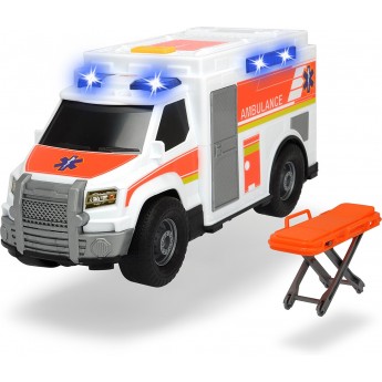 Машинка Dickie Toys Скорая помощь с носилками, звуком, светом (3306002)