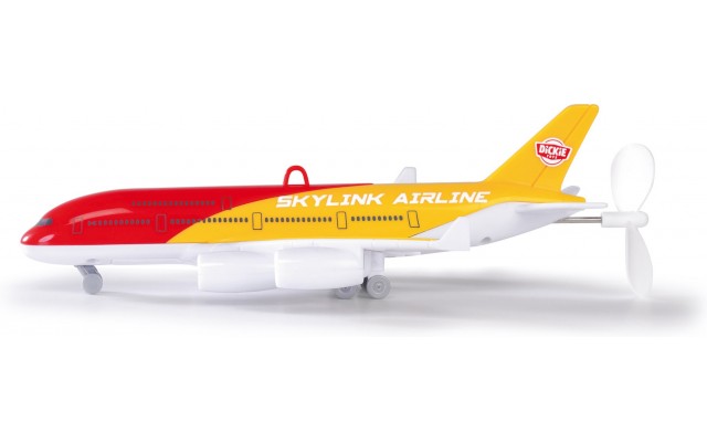 Самолет Dickie Toys Sky Flyer с функцией полета и движения, 18 см (3342014)