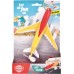 Самолет Dickie Toys Sky Flyer с функцией полета и движения, 18 см (3342014) title=