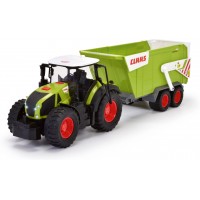 Игрушка Dickie Toys Трактор CLAAS с прицепом, светом и звуком (3739004)