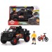 Игровой набор Dickie Toys Скоростной спуск с внедорожником со звуком и светом, фигуркой (3834006) title=
