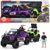 Игровой набор Dickie Toys Укрощение бездорожья с внедорожником со звуком и светом, багги и фигуркой, 38 см (3837019) title=