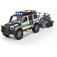 Игровой набор Dickie Toys джип Полиция с фигуркой,  звук и свет (3837023)
