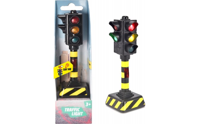 Игрушка Dickie Toys Светофор Регулировка движения, 12 см (3341034)