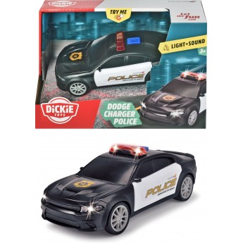 Машинка Dickie Toys Полиция Додж Чарджер со светом и звуком, 15 см (3712020)