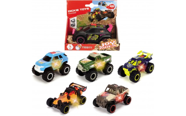 Игрушка машинка Dickie Toys Безумные гонки, свет и звук (3761000)