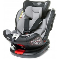 Автокрісло 4Baby Roto-Fix 0-36 кг Світло-сіре (4RF04)