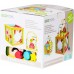 Деревянный бизикуб Ecotoys с сортером лабиринтом шестеренками (1004) title=