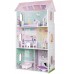 Ігровий ляльковий будиночок з дерева Ecotoys Ягідна резиденція 3 поверхи меблі (4121) title=