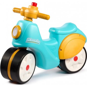 Беговел Falk Ride Scooter Strada Retro, желто-голубой (800S)