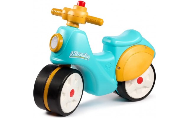 Біговел Falk Ride Scooter Strada Retro, жовто-блакитний (800S)