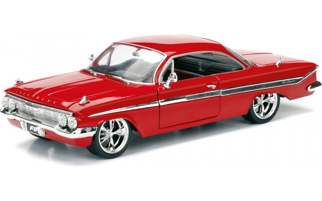 Металева машинка Jada Форсаж Chevrolet Impala 1961, 1:24 (253203051)