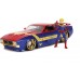 Машинка металева Jada Marvel Ford Mustang Мах (1973) з фігуркою Капітан Марвел, масштаб 1:24 (253225009) title=