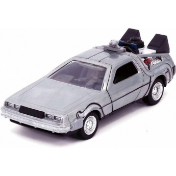 Машинка металева Jada DeLorean DMC-12 Назад у майбутнє-1 Машина часу 1:32 (253252017)
