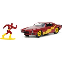 Машина металева Jada Комікси DC, Chevrolet Camaro (1973) з фігуркою Флеша, масштаб 1:32 (253253003)