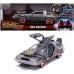 Машинка металлическая Jada Back to the Future 3 Time Machine (1989) со световым эффектом, 1:24 (253255027) title=