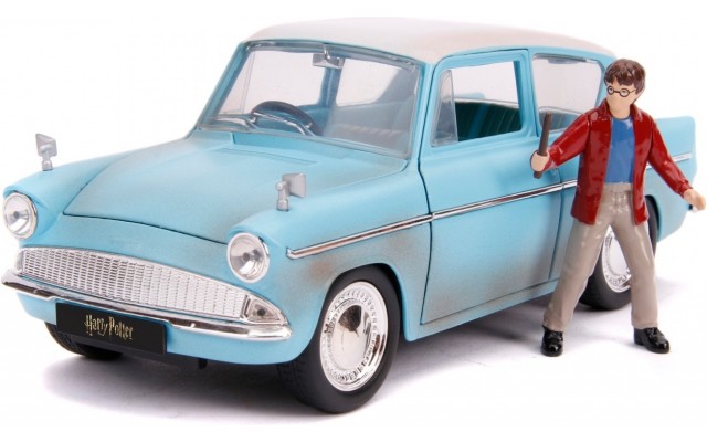 Автомодель Jada Форд 1959 с фигуркой Гарри Поттера, 1:24 (253185002)