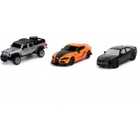 Набор машинок Jada Форсаж: Toyota Supra, Dodge Charger, Jeep Gladiator (253201003)