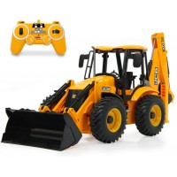 Игрушка экскаватор-погрузчик JСB 4CX на радиоуправлении Jamara (404980)