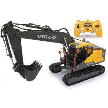 Игрушка экскаватор Volvo EC160E на радиоуправлении Jamara (405055)