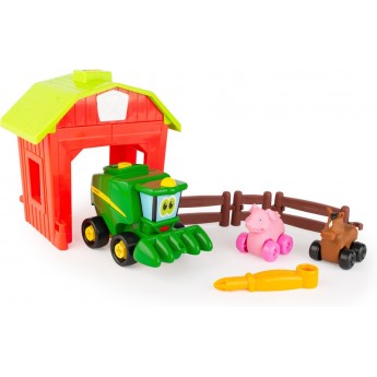 Набор-конструктор John Deere Kids Собери комбайна и ферму (47210)
