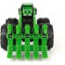 Іграшка трактор John Deere Kids Monster Treads, великі колеса та навантажувач (47327) title=