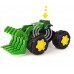Іграшка трактор John Deere Kids Monster Treads, великі колеса та навантажувач (47327) title=