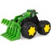 Іграшка трактор John Deere Kids Monster Treads, великі колеса та навантажувач (47327) title=